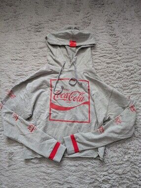 Cropped Coca Cola Hoodie